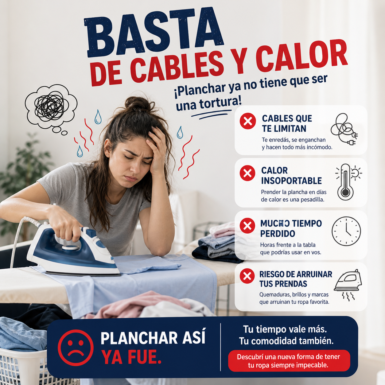 Spray Antiarrugas, Elimina Arrugas Sin Necesidad de Planchar, Aroma Fresco, Apto para Todas las Prendas